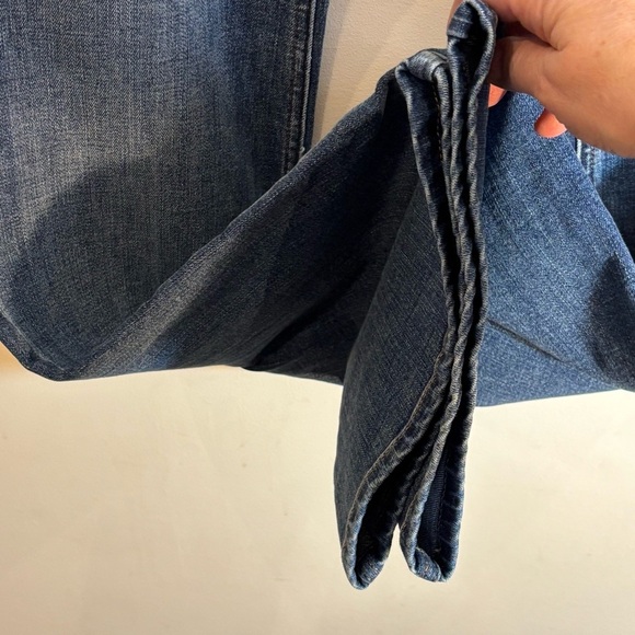 SILVER JEANS Sz 26 x 31L Be Low Flare Belt Low Rise Blue Jeans NEW WITH TAGS - Picture 8 of 13